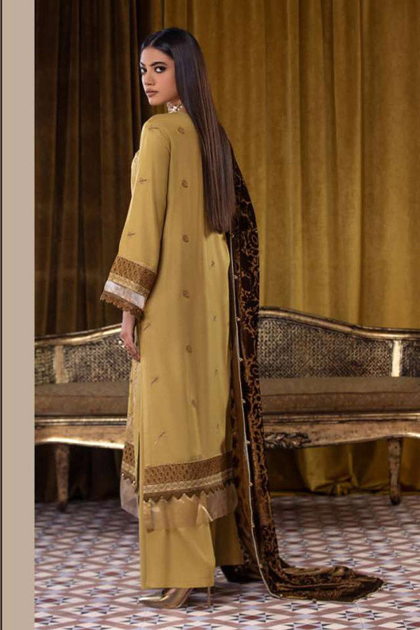 Lala Brocade Emb Wool'25 LW#124