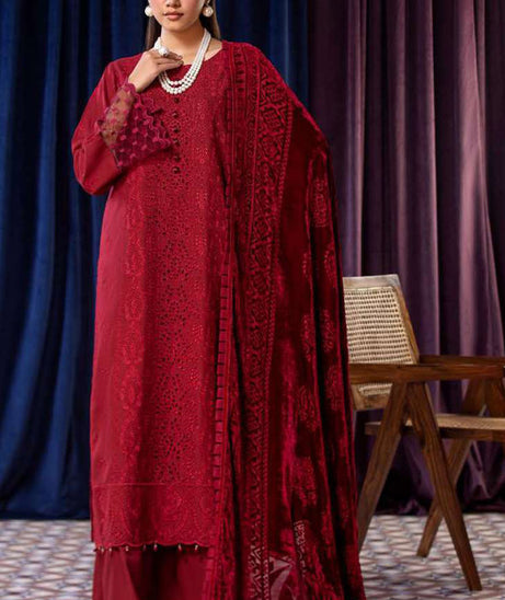 Lala Brocade Emb Wool'25 LW#126