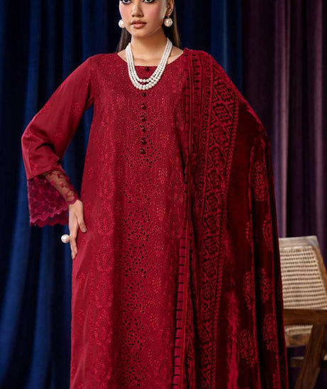 Lala Brocade Emb Wool'25 LW#126