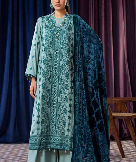 Lala Brocade Emb Wool'25 LW#128