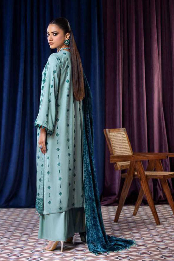 Lala Brocade Emb Wool'25 LW#128