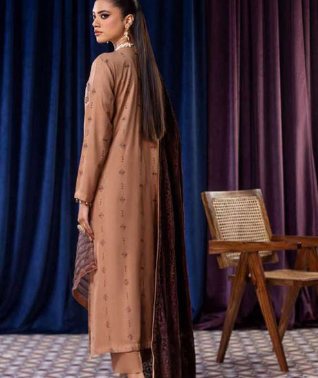 Lala Brocade Emb Wool'25 LW#129