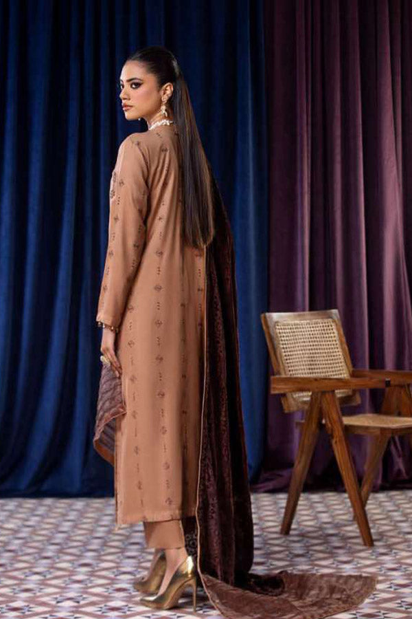 Lala Brocade Emb Wool'25 LW#129