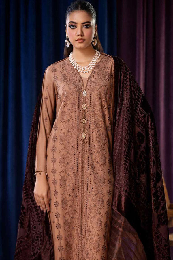 Lala Brocade Emb Wool'25 LW#129