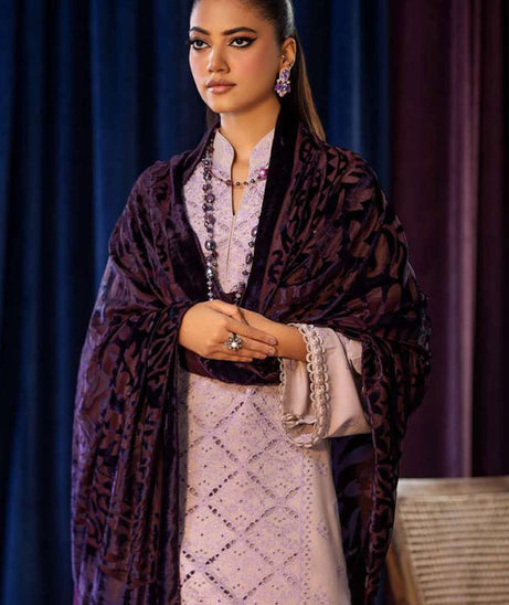 Lala Brocade Emb Wool'25 LW#130