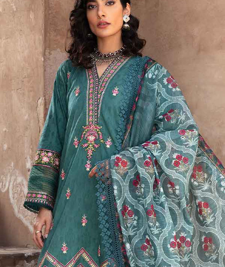 LAMHAY Silah Luxury Lawn`22 D#11 (FEYROUZA)