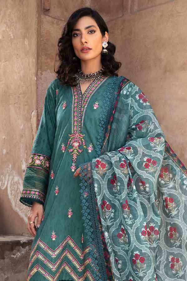 LAMHAY Silah Luxury Lawn`22 D#11 (FEYROUZA)