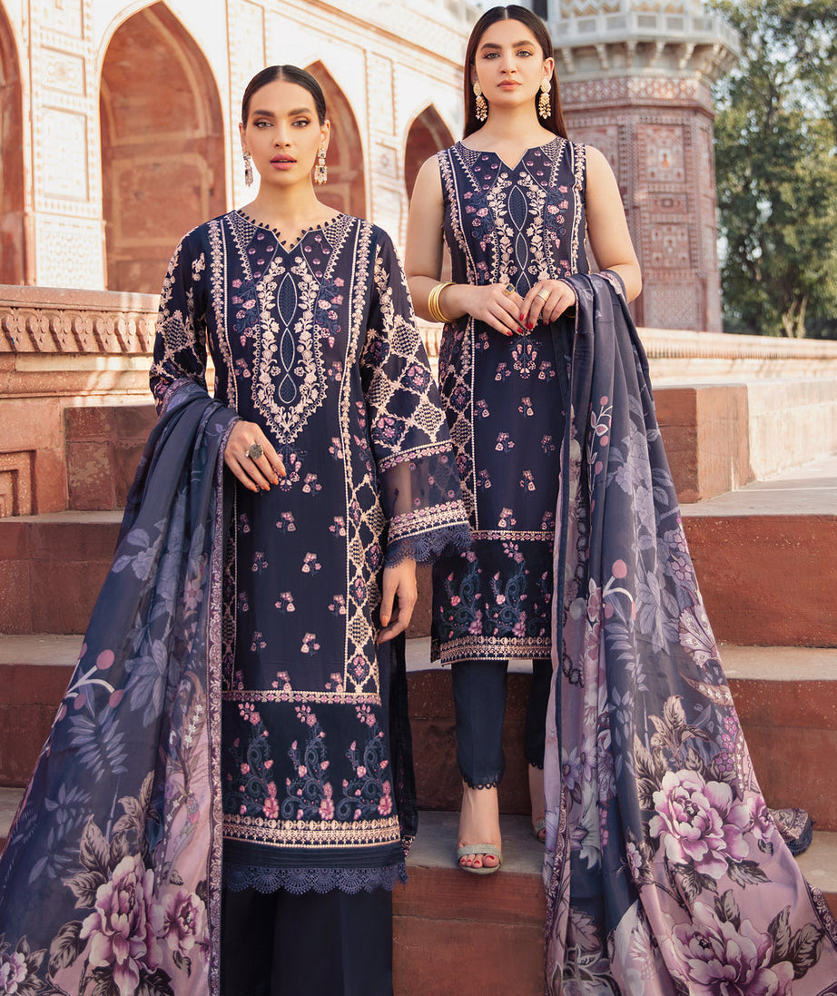 Ramsha Andaaz Luxury Lawn`22 (Vol-2) Z#210