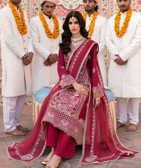 Mahnur Husn-E-Jahan Lawn'25 D#09