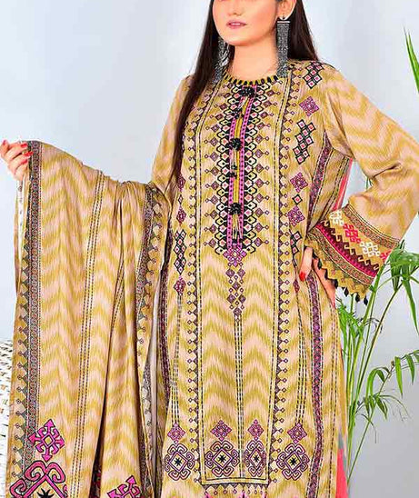 Libaas Emb Twill Linen`21 D#02