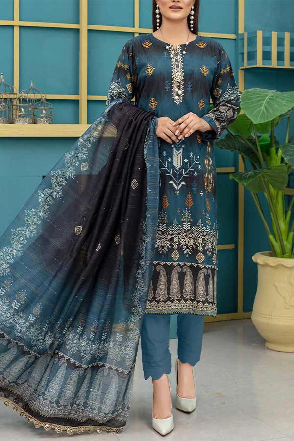 Libas Digital Emb Viscose'22 Vol-296 D#4
