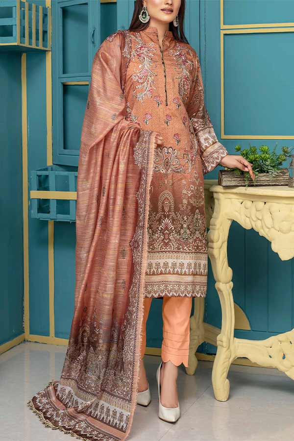 Libas Digital Emb Viscose'22 Vol-296 D#8