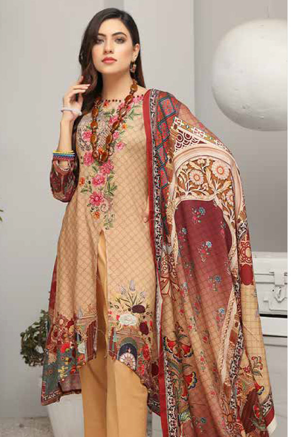 Libas-E-Khass Digital Linen`20 D#4