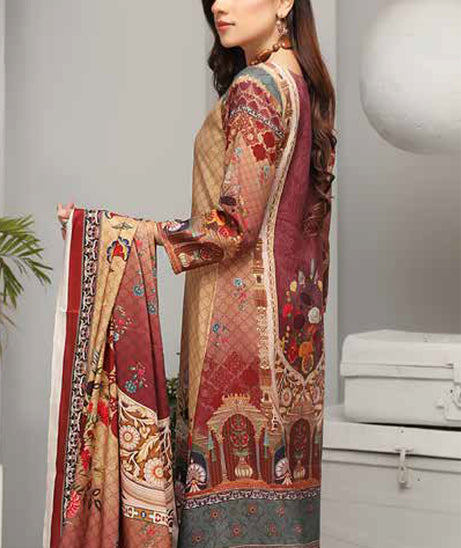 Libas-E-Khass Digital Linen`20 D#4