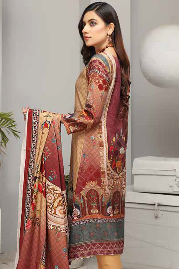 Libas-E-Khass Digital Linen`20 D#4