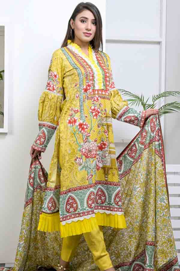 Libas Original Lawn`21 D#1508 (Yellow)