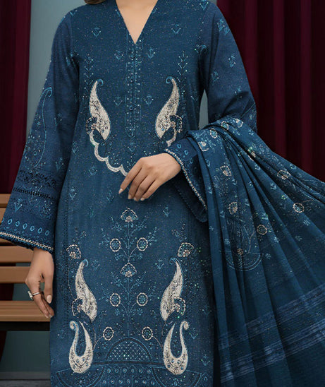 Libas Chamki Emb Dhanak`25 V-1627 D#01