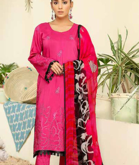 Lilac Schiffli Emb Viscose`21 BR#6