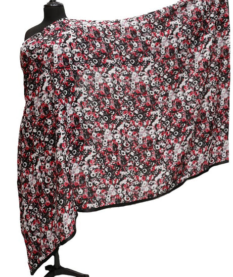 Linen Printed Shawl D#1-2