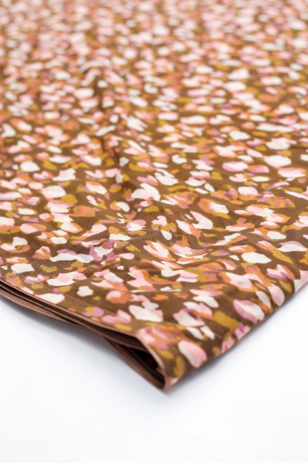 Linen Printed Shawl D#1-B