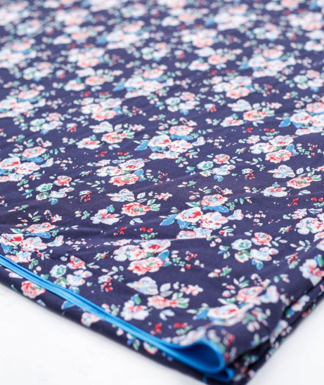 Linen Printed Shawl D#1-E
