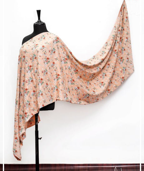 Linen Printed Shawl D#1-F
