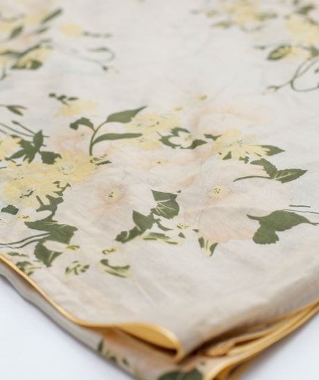 Linen Printed Shawl D#1-G