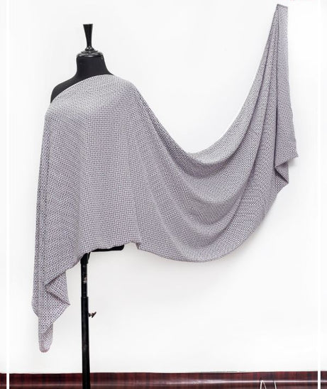 Linen Printed Shawl D#1-I