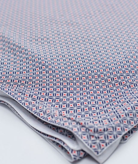 Linen Printed Shawl D#1-I