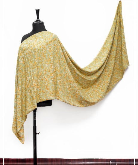 Linen Printed Shawl D#1-L