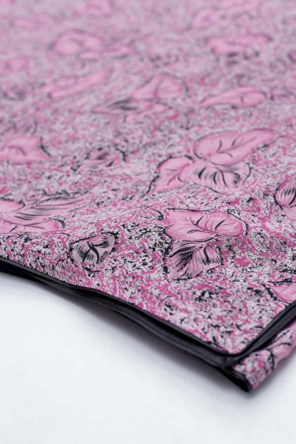 Linen Printed Shawl D#1-M