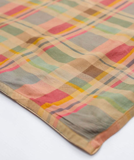 Linen Printed Shawl D#1-V