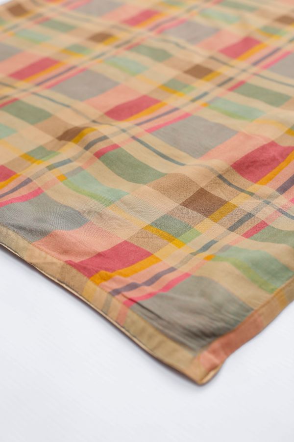 Linen Printed Shawl D#1-V