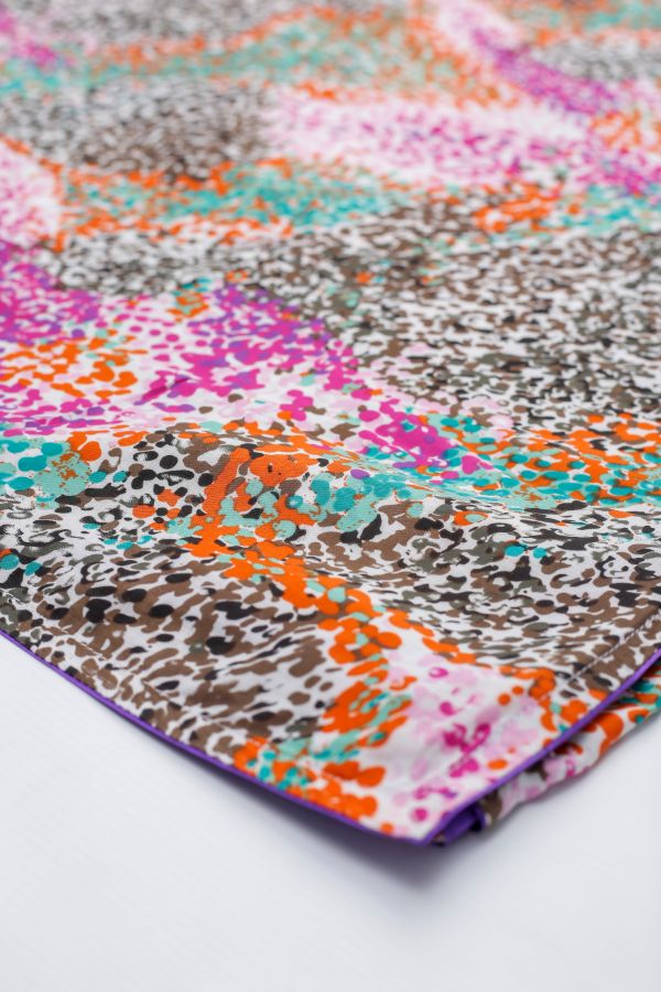 Linen Printed Shawl D#1-Y