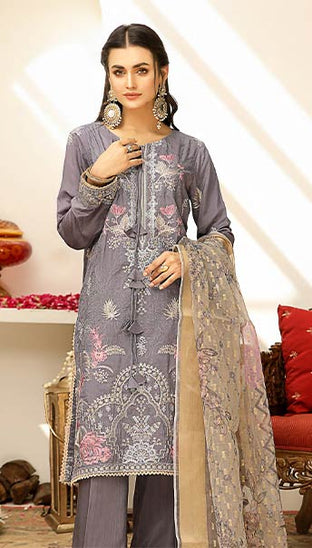 Lok Virsa Heer Emb Viscose'21 D#1