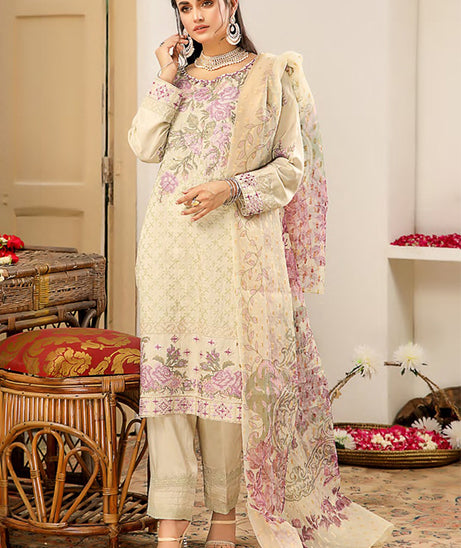Lok Virsa Heer Emb Viscose'21 D#10
