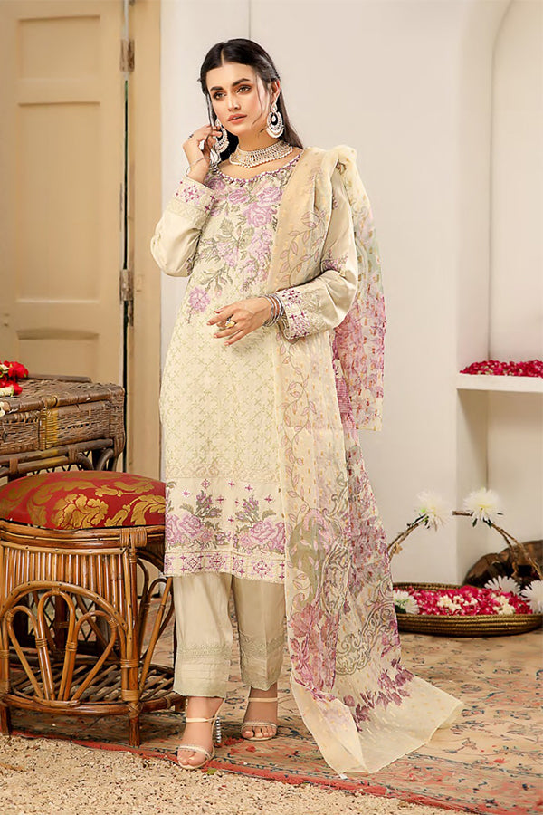Lok Virsa Heer Emb Viscose'21 D#10