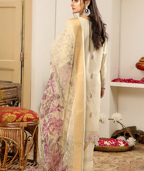 Lok Virsa Heer Emb Viscose'21 D#10