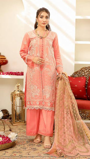 Lok Virsa Heer Emb Viscose'21 D#2