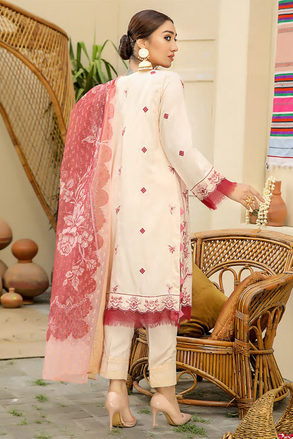 Lok Virsa Heer Emb Viscose'21 D#3