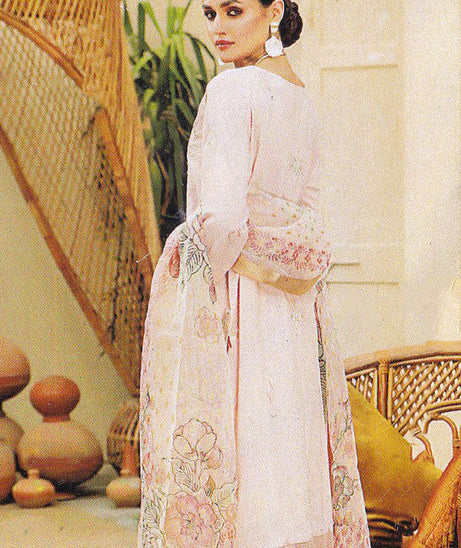 Lok Virsa Heer Emb Viscose'21 D#7