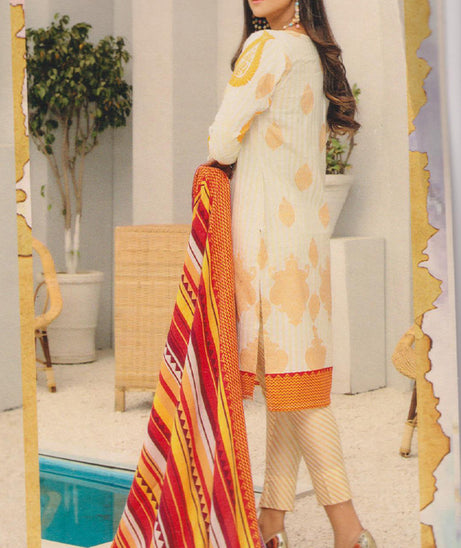 Lrish Linen Wool Shawl'20 D#3