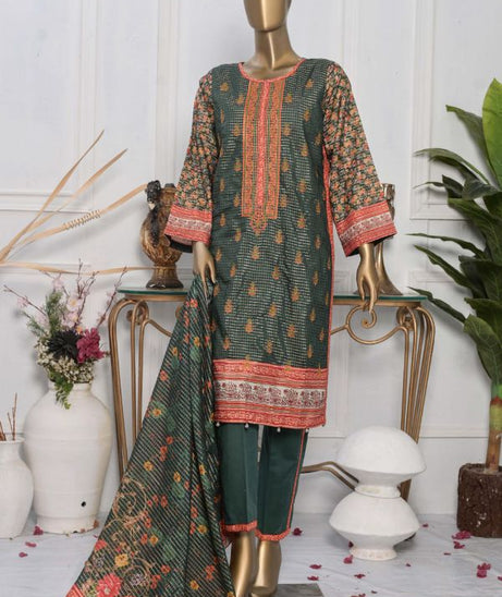LuckyTex Zauq-e-Libas Lawn`22 D#2201