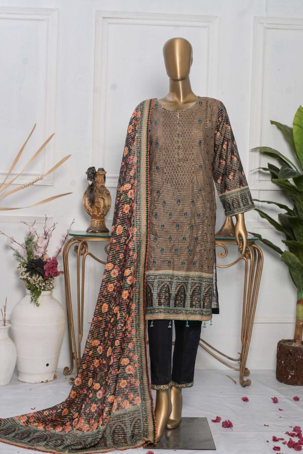 LuckyTex Zauq-e-Libas Lawn`22 D#2202