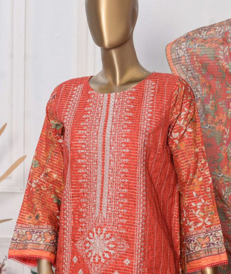 LuckyTex Zauq-e-Libas Lawn`22 D#2203