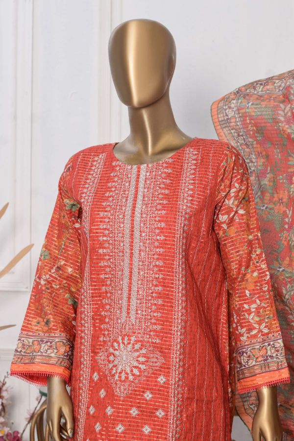 LuckyTex Zauq-e-Libas Lawn`22 D#2203