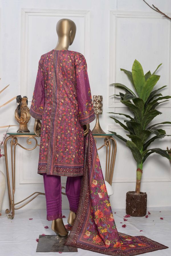 LuckyTex Zauq-e-Libas Lawn`22 D#2204