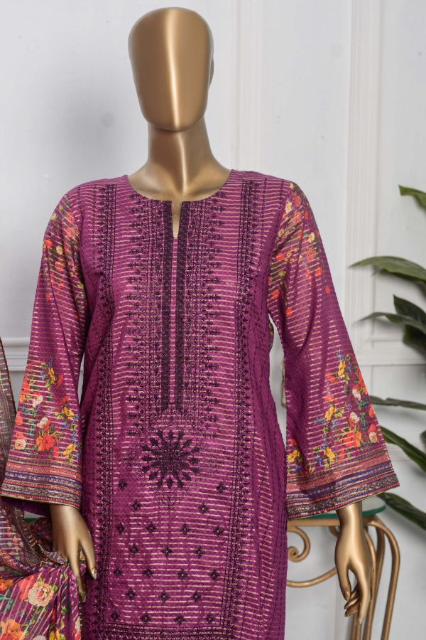 LuckyTex Zauq-e-Libas Lawn`22 D#2204