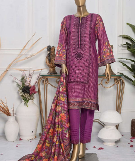 LuckyTex Zauq-e-Libas Lawn`22 D#2204