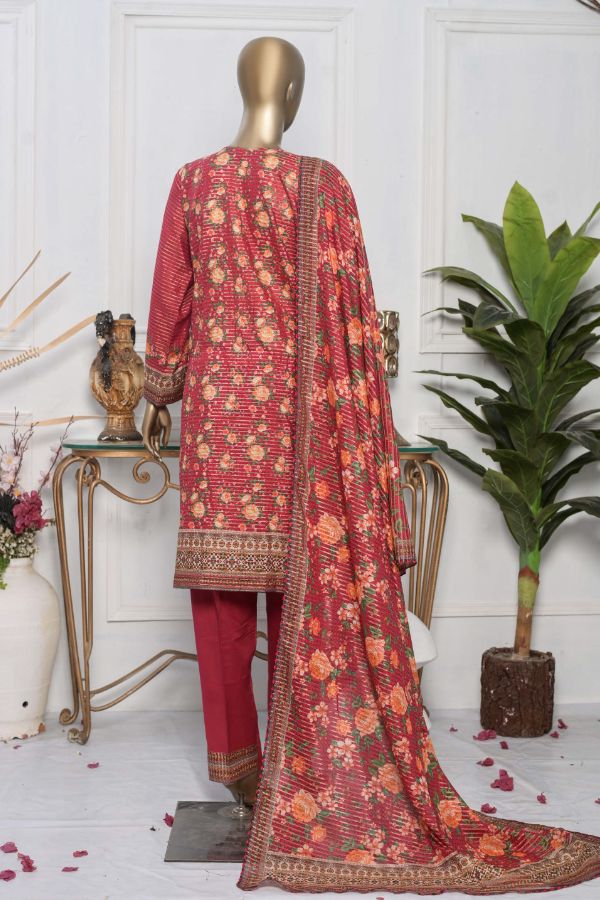 LuckyTex Zauq-e-Libas Lawn`22 D#2205